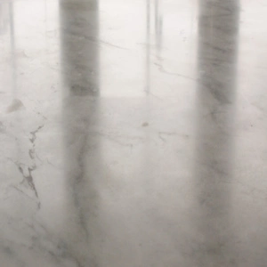 Honed marble floor showing satin finish - StoneTex Dublin